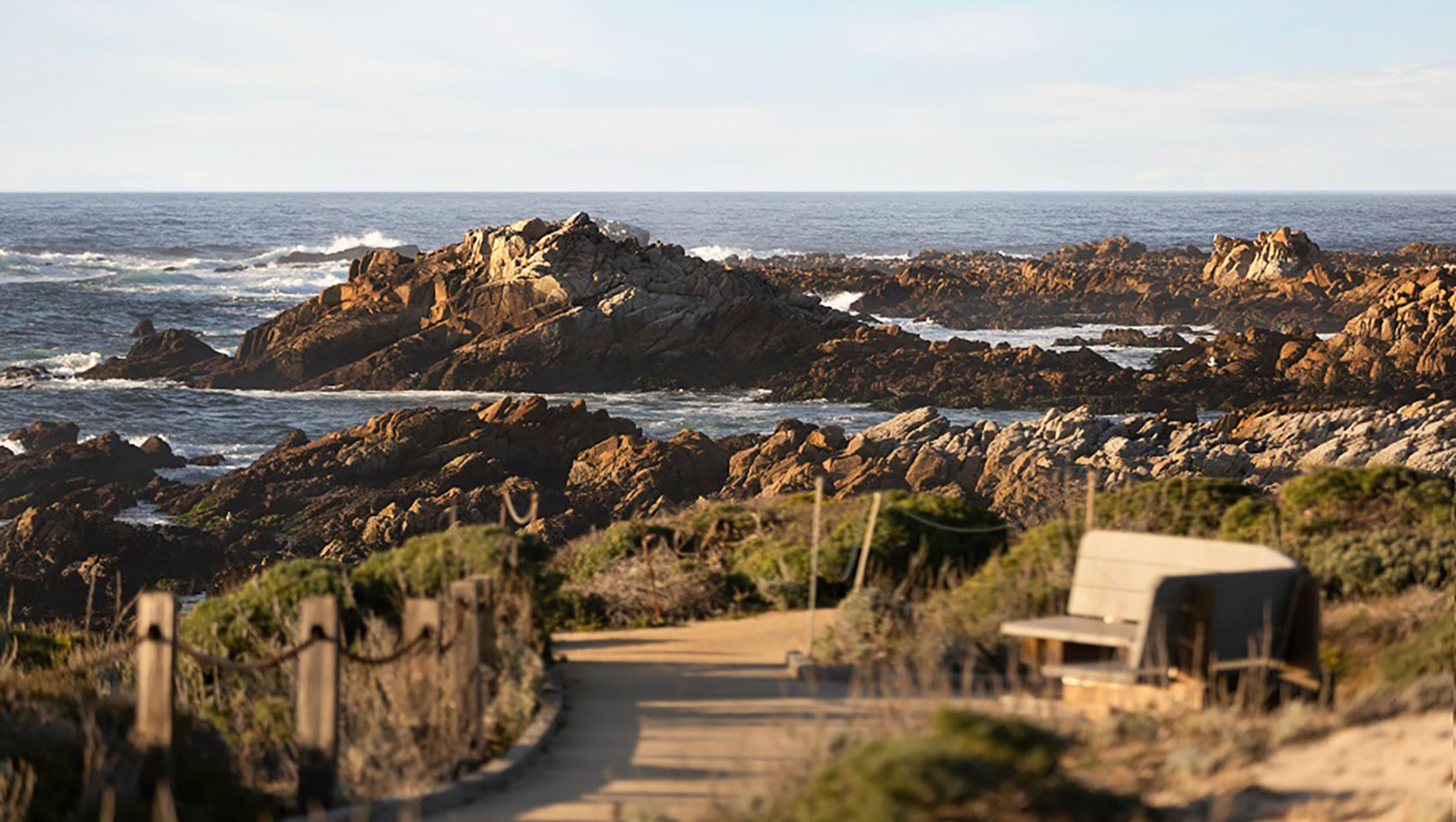 pebble beach walking path