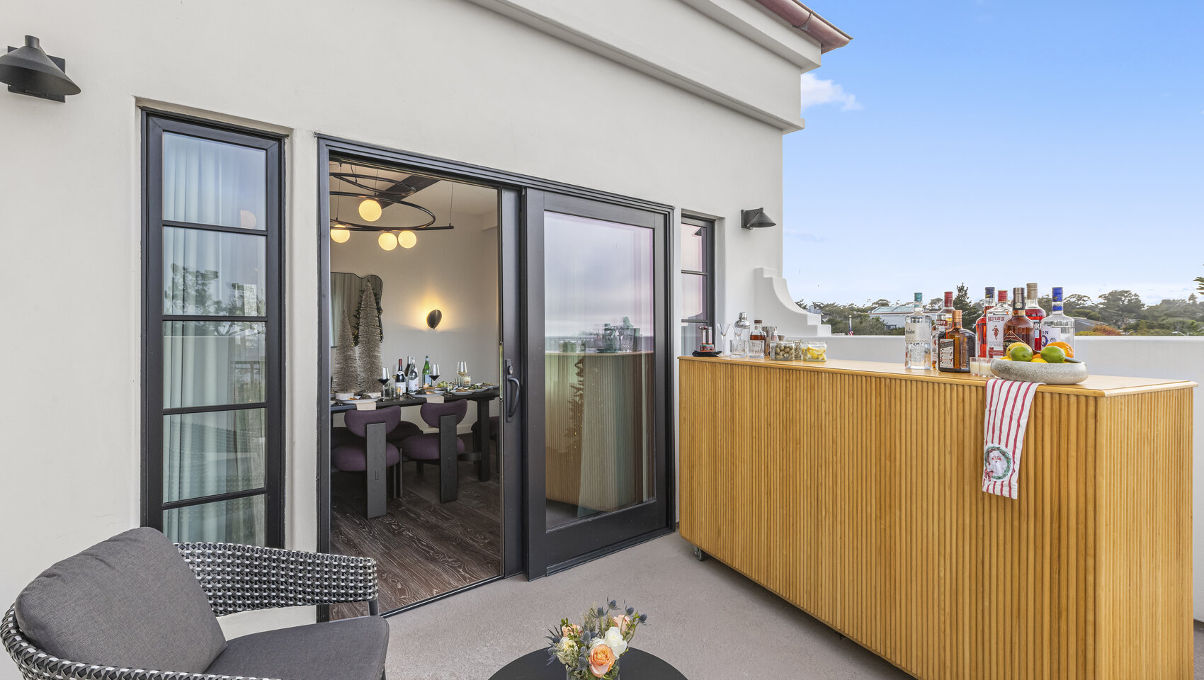 Presidential Suite Terrace Refreshments
